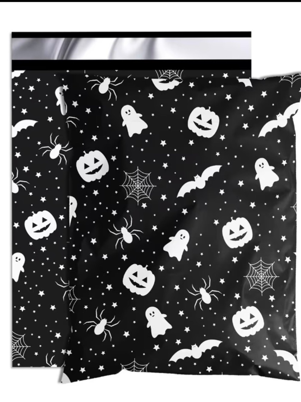 10x13 (10) Halloween Poly Mailers